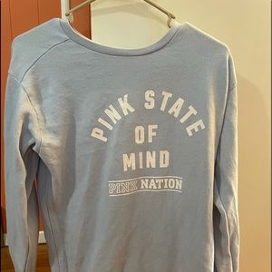 Victoria’s Secret pink shirt